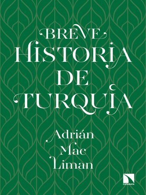 cover image of Breve historia de Turquía